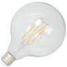 Lighto | Filamento LED | Attacco grande E27 | Globelamp | Luminoso | 125mm | 4W