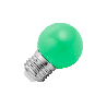 Lighto | Lampada a LED | Attacco grande E27 | Lampada a sfera | Verde | 45mm | 1W Lighto | Lampada a LED | Attacco grande E27 | Lampada a sfera | Verde | 45mm | 1W