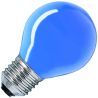 Lampadina | Attacco grande E27 | Lampada a sfera | Blu | 45mm | 15W