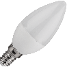 SPL | Lampada LED | Attacco piccolo E14 | Lampada a candela | Opale | 37mm | 4W