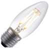 SPL | Lampada a candela a LED | Attacco grande E27 | 4W dimmerabile