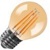 Lighto | Filamento LED | Attacco grande E27 | Lampada a sfera | Oro | 45mm | 4W