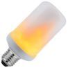 SPL | Lampada LED | Attacco grande E27 | Lampada a tubo | Fiamma | 137mm | 4W