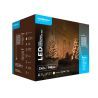 Modee | Stringa di luci di Natale a LED | 2 x 2 m | 144 luci con 8 modalità di illuminazione | IP44 | Luce bianca calda