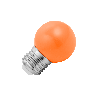 Lighto | Lampada a LED | Attacco grande E27 | Lampada a sfera | Arancione | 45mm | 1W Lighto | Lampada a LED | Attacco grande E27 | Lampada a sfera | Arancione | 45mm | 1W
