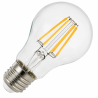 Lighto | Filamento LED | Attacco grande E27 | Forma standard | Luminoso | 60mm | 6W