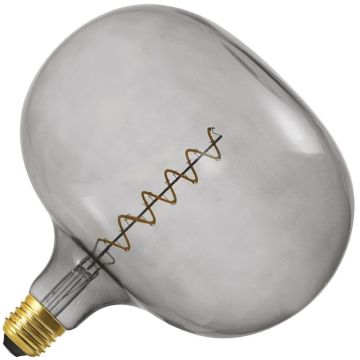 Bailey Caraffa a colori | Lampada LED gigante | Attacco grande E27 Dimmerabile | 4W (sostituisce 15W) Vetro fumé
