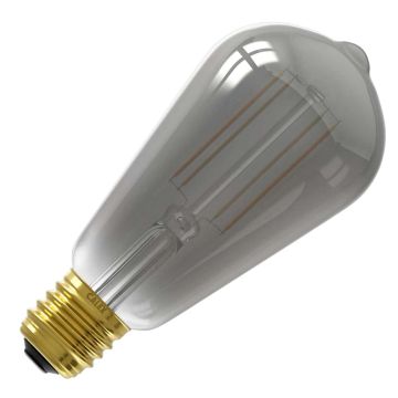 Calex | Smart | Raccordo E27 | Rustico | ST64 | Smokey | 7W | App di controllo