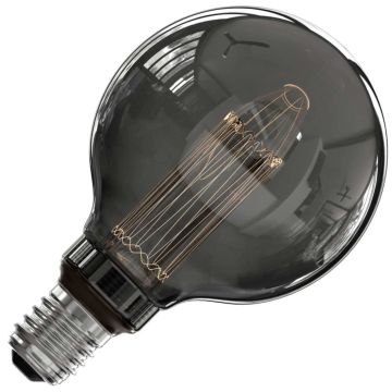 Calex | Filamento LED | Attacco grande E27 | Globo G95 | 5W | Titanio