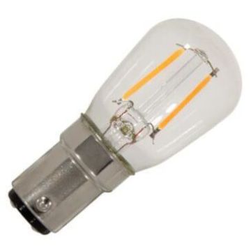 Bailey | Lampada a tubo LED | Attacco a baionetta Ba15d | 1W (sostituisce 10W) 58mm
