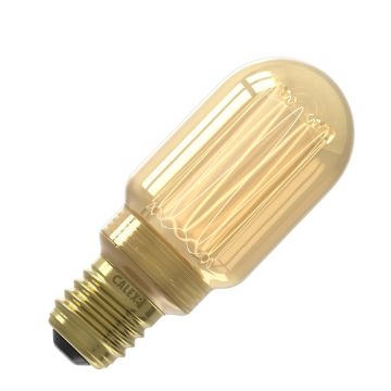 Calex | Filamento LED | Attacco grande E27 | Tubo T45 | Oro | 3,5W