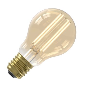 Calex | Filamento LED | Attacco grande E27 | A60 Standard | Oro | 7,5W