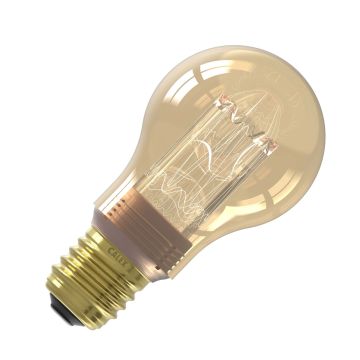 Calex | Filamento LED | Attacco grande E27 | A60 Standard | Oro | 3,5W