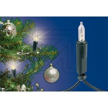 EGB 35x LED luci di Natale per interni verde 6,8m