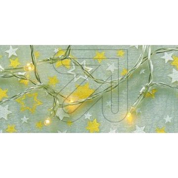 EGB Filo di LED 10 luci di Natale con timer a batterie per interni