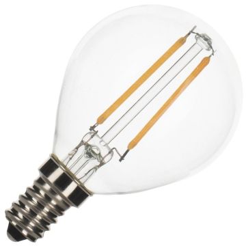 Bailey Lampadina a sfera | Filamento LED 2W | Attacco extra piccolo E12