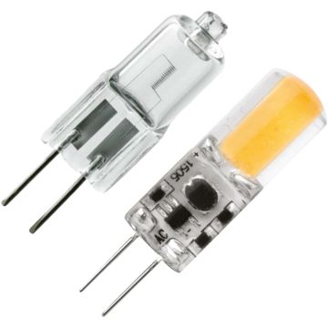 Megaman | Lampadina a LED | Attacco G4 | Lampadina a innesto | Trasparente | 10mm | 1,8W