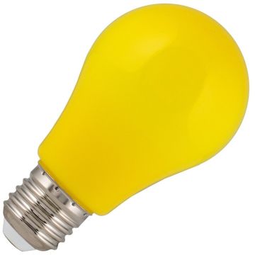 Bailey | Lampadina LED | Attacco grande E27 | Forma standard | Giallo | 60mm | 5W