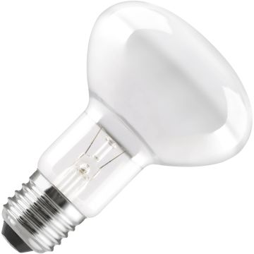 Lampada a incandescenza | Attacco grande E27 | Lampada a riflettore | Opaca | 80mm | 100W