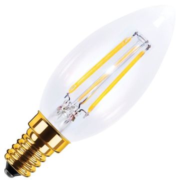 Segula | Lampada a candela a LED | Attacco piccolo E14 Dimmerabile | 3,5W (sostituisce 20W) 