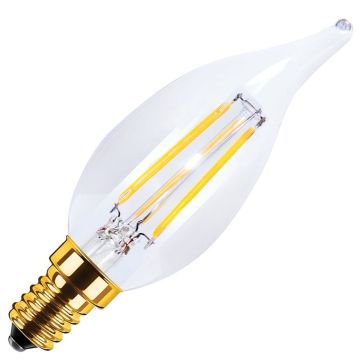 Segula | LED Punta della lampada a candela | Attacco piccolo E14 Dimmerabile | 3,5W (sostituisce 20W) 