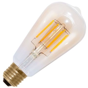 Segula | Lampada LED Edison | Attacco grande E27 Dimmerabile | 6W (sostituisce 47W) Oro