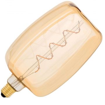 Bailey Bourbon | Lampada LED Gigante | Grande attacco E27 Dimmerabile | 4W Oro