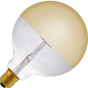 Lighto | Filamento LED | Presa grande E27 | Globelamp | Oro | 125 mm | 4W