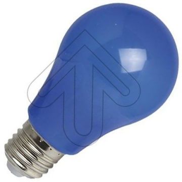 EGB | Lampadina LED | Attacco grande E27 | Lampadina standard | Blu | 60mm | 3W