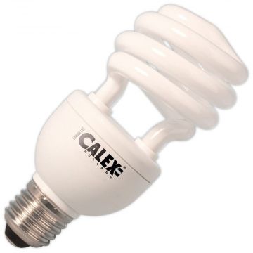 Calex | Lampadina a basso consumo energetico | Attacco grande E27 | Lampadina a spirale | 53mm | 15W