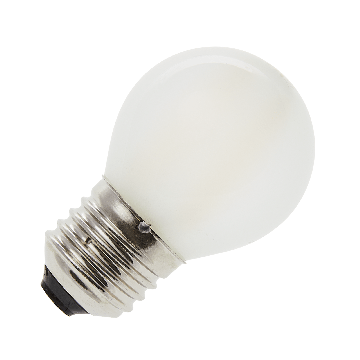 Lighto | Filamento LED | Zoccolo grande E27 | Lampada a sfera | Luminosa | 45 mm | 2W