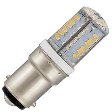 Bailey | Lampada LED | Attacco a baionetta Ba15d Fitting | Lampada a tubo | Trasparente | 15mm | 2W