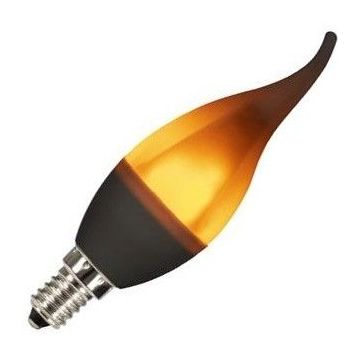 Bailey | Lampadina LED | Attacco piccolo E14 | Punta per lampada a candela | Opaco | 37mm | 1W