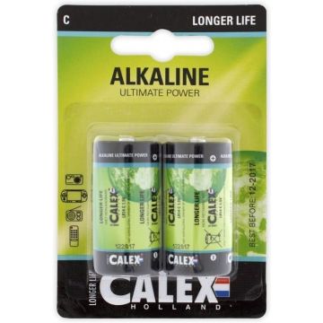 Batterie alcaline C/LR14 Calex 2 pezzi