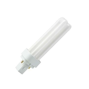 PL-C | G24D-1 Fitting | 13W | 827 Bianco molto caldo | Opale | 2-Pin