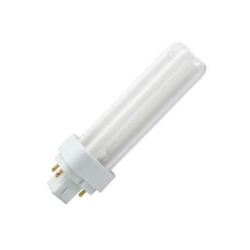 PL-C | G24Q-1 Fitting | 13W | 827 Bianco molto caldo | Opale | 4-Pin