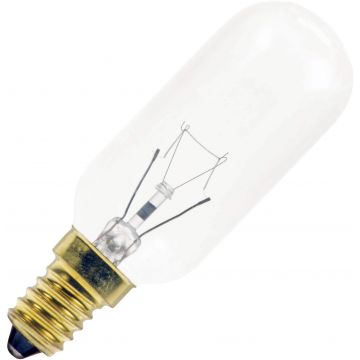 Lampadina | Attacco piccolo E14 | Lampada a tubo | Trasparente | 22 mm | 40W