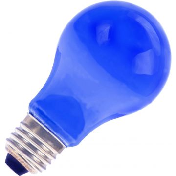 Lampadina | Grande attacco E27 | Lampadina standard | Blu | 60mm | 40W