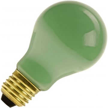 Lampadina | Attacco grande E27 | Lampadina standard | Verde | 60mm | 15W