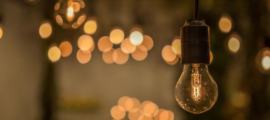 10% di sconto su lampadine a incandescenza e alogene